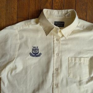 Vintage 90's Women's Yale University Button-Down Shirt